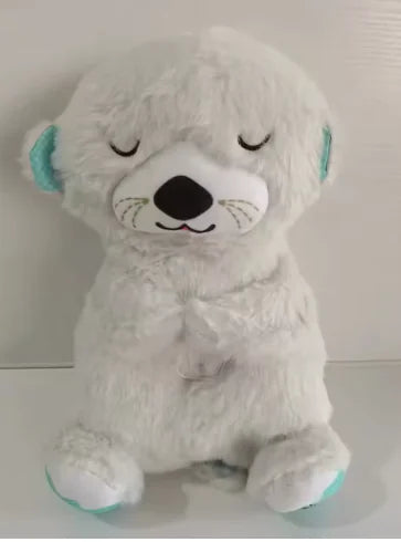 Calming Otter Plush Toy for Stress Relief (Single Piece)