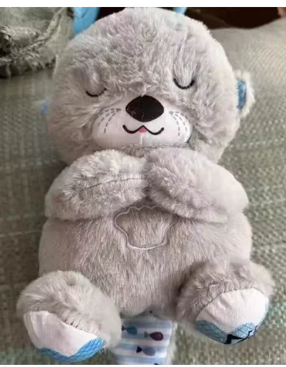 Calming Otter Plush Toy for Stress Relief (Single Piece)