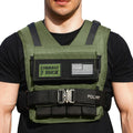 Adjustable Weighted Vest - 25lb | 35lb | 45lb - Weight Vest with Adjustable Iron Weights