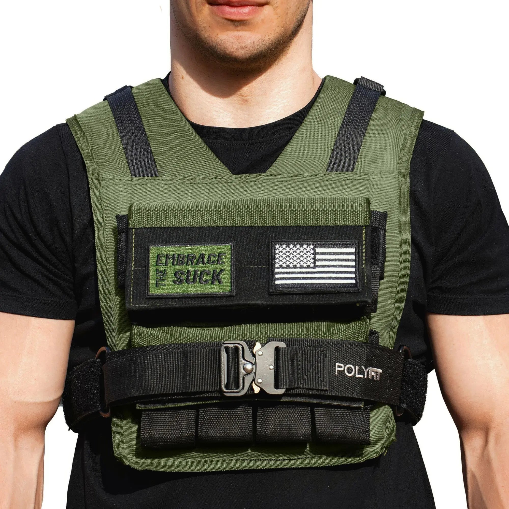 Adjustable Weighted Vest - 25lb | 35lb | 45lb - Weight Vest with Adjustable Iron Weights